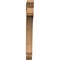 Ekena Millwork Legacy Slat Rough Sawn Bracket, Western Red Cedar, 4"W x 30"D x 38"H BKT04X30X38LEC06RWR - alternate 2